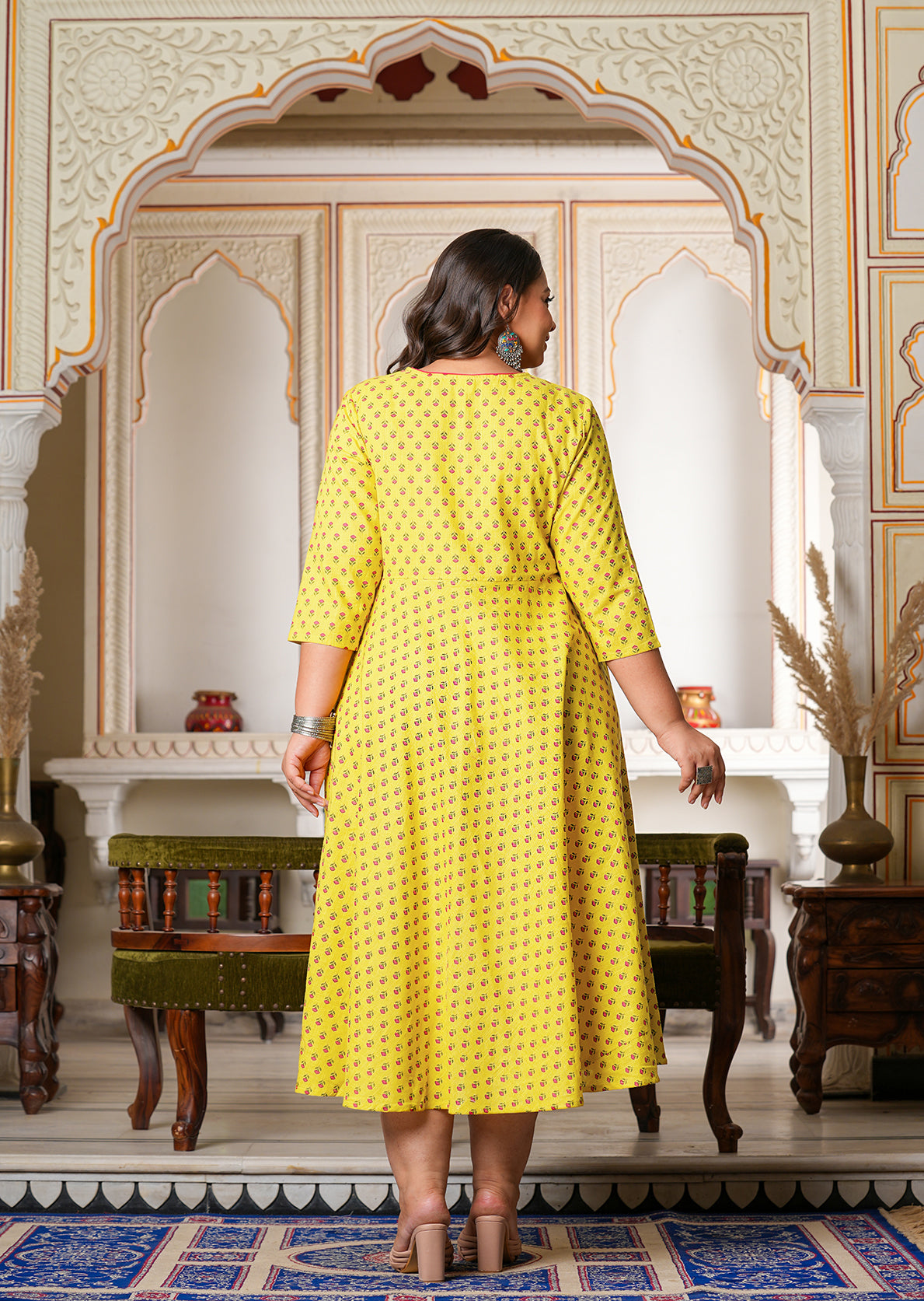 Buy Women's Lemon Yellow Colour Solid Hemp Straight Long Kurta Online in  India - BeKarmic.com